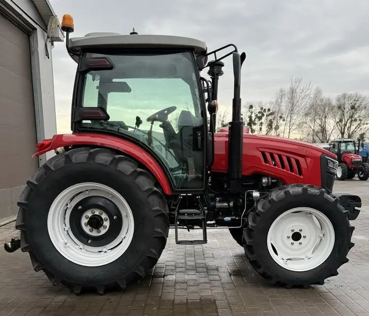 Tractor Agricol AgroFarm 904x cu Cabină și Încărcător Frontal 4 în 1 - 2