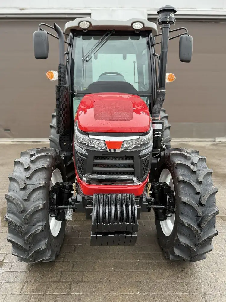 Tractor Agricol AgroFarm 904x cu Cabină și Încărcător Frontal 4 în 1 - 3