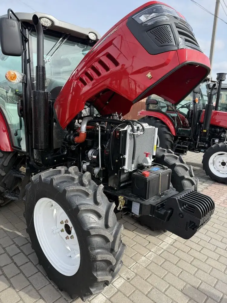 Tractor Agricol AgroFarm 904x cu Cabină și Încărcător Frontal 4 în 1 - 7