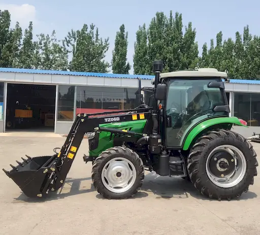 Tractor Agricol AgroFarm 704x cu Cabină, motor diesel 50CP, tracțiune 4×4, aer condiționat, Încărcător Frontal 4 în 1,  Cartea de Identitate a Vehiculului (CIV)